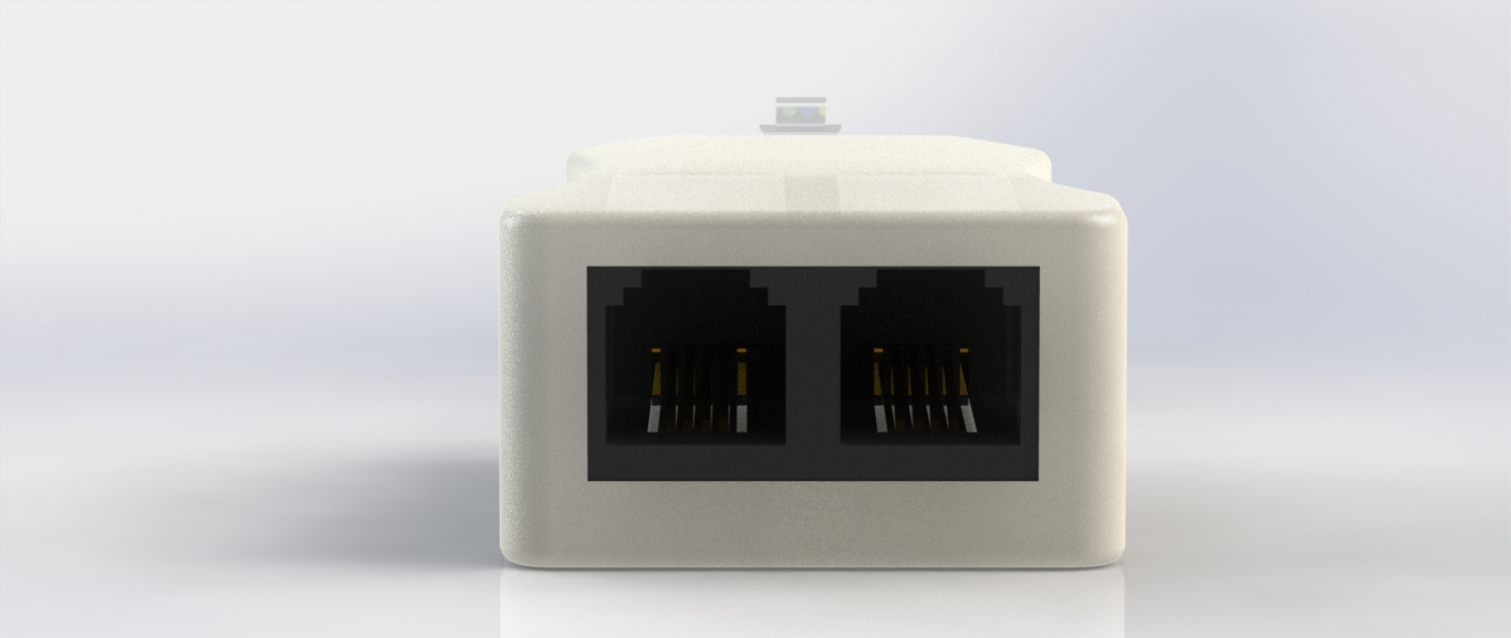模块化RJ45双口分配器